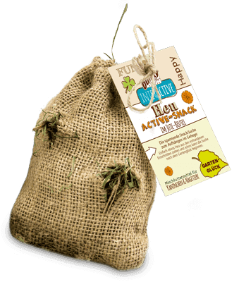 Bunny Heu Active-Snack Gartenglück 30g